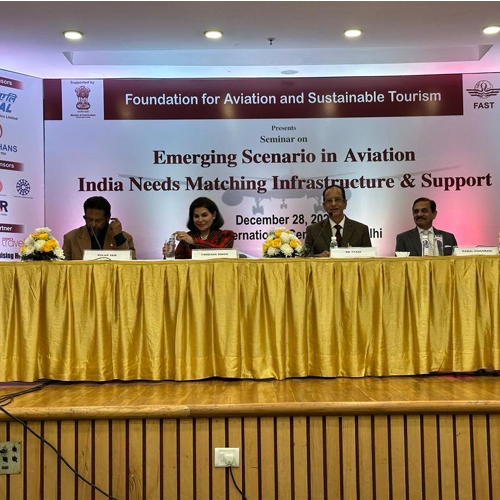 Civil Aviation in India’ in a seminar at Delhi organized by #FAST 
